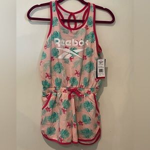 Kid Reebok Tropical Shorts Romper
